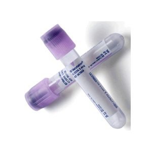 BD Vacutainer K2 EDTA Plus Blood Collection Tubes (Lavender Top) 3mL, 100/ Pk